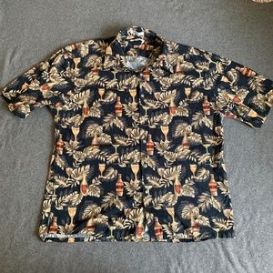 🚨Pierre Cardin Boat Shirt Beer Wine🚨